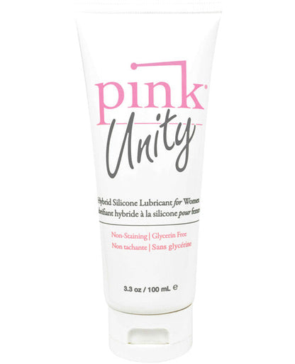 Lubrifiant à base de silicone hybride Pink Unity - Tube de 93,5 g
