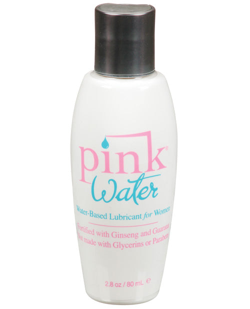 Lubricante Pink Water - Frasco con tapa flip-top de 2.8 oz