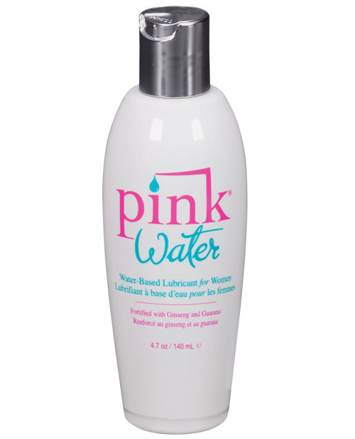 Lubricante Pink Water - Botella con tapa abatible de 4.7 oz