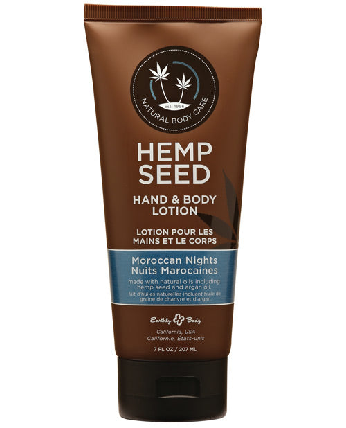 Lotion pour les mains et le corps Earthly Body - Tube de 207 ml Moroccan Nights