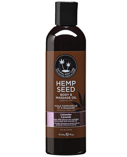 Huile de massage et corporelle Earthly Body - Lavande 8 oz