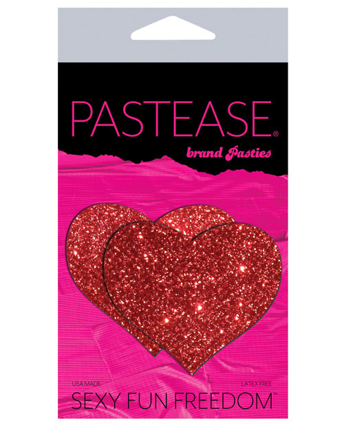 Corazón con purpurina Pastease Premium - Rojo T/U