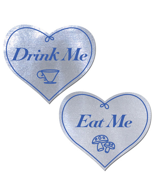 Pastease Premium Eat Me Drink Me Corazón Líquido - Blanco T/U