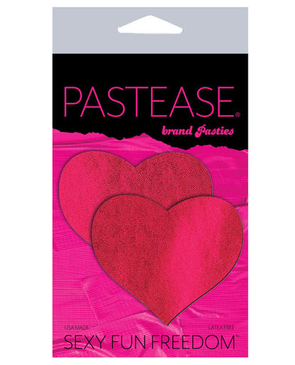 Cache-tétons Cœur liquide d'amour simple Pastease – Rouge Taille unique
