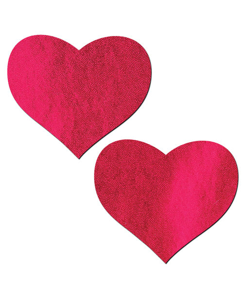 Cache-tétons Cœur liquide d'amour simple Pastease – Rouge Taille unique