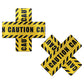 Pastease Premium Caution Cross - Negro/Amarillo Talla Única