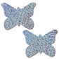 Pastease Premium Mariposa con purpurina - Plateado T/U