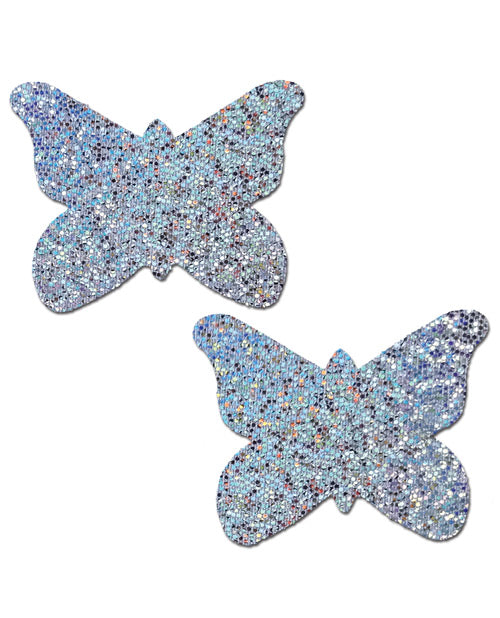 Pastease Premium Mariposa con purpurina - Plateado T/U