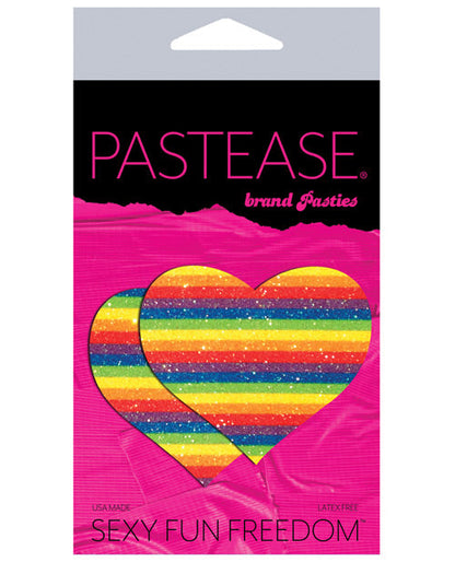 Pastease Premium Glitter Heart -Rainbow T/U