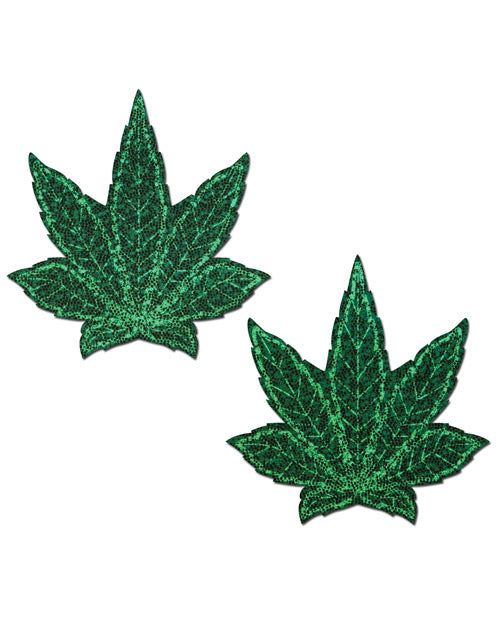 Pastease Premium Paillettes Feuilles de Marijuana - Vert T/U