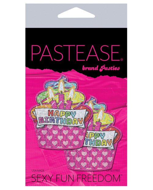 Cupcake de Cumpleaños Happy Birthday Prémium de Pastease - Multicolor T/U
