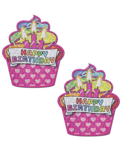 Cupcake de Cumpleaños Happy Birthday Prémium de Pastease - Multicolor T/U