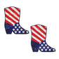 Pastease Premium Sparkling Stars & Stripes USA Bota Vaquera - Rojo/Blanco/Azul Talla Única