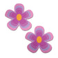 Cache-tétons adhésifs fleurs groovy de qualité supérieure Pastease – Violet T/U