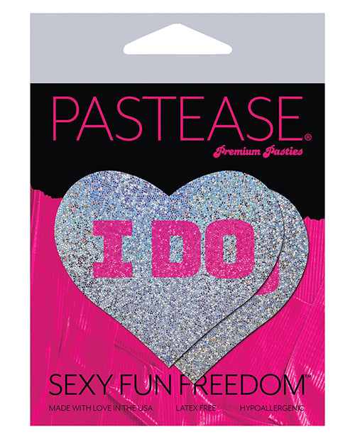 Pastease Nupcial Premium "Sí, quiero" - Plateado T/U