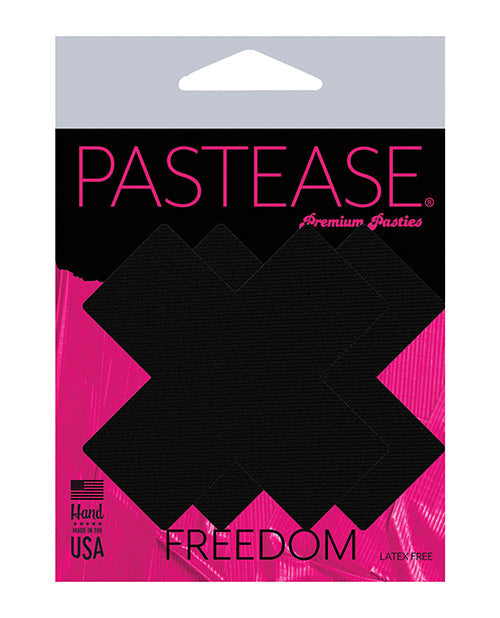 Cache-tétons adhésifs Basic Matte Plus X – Noir Taille Unique