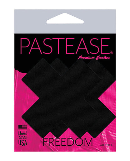 Cache-tétons adhésifs Basic Matte Plus X – Noir Taille Unique