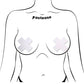 Cache-téton Pastease Basic Matte Plus X - Blanc Taille Unique