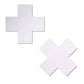 Cache-téton Pastease Basic Matte Plus X - Blanc Taille Unique