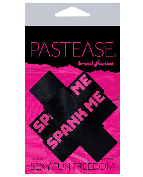 Pastease Premium Spank Me Plus - Noir/Rose T/U