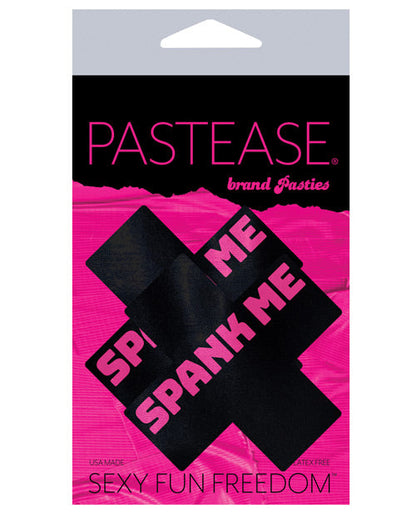 Pastease Premium Spank Me Plus - Noir/Rose T/U
