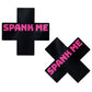 Pastease Premium Spank Me Plus - Noir/Rose T/U