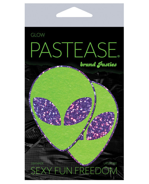 Pastease Purpurina Alien Premium - Morado/Verde Talla Única