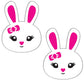 Cache-tétons Premium Lapin - Blanc T/U