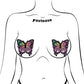 Cache-tétons Papillon Paillettes Qualité Supérieure Pastease - Multicolore T/U