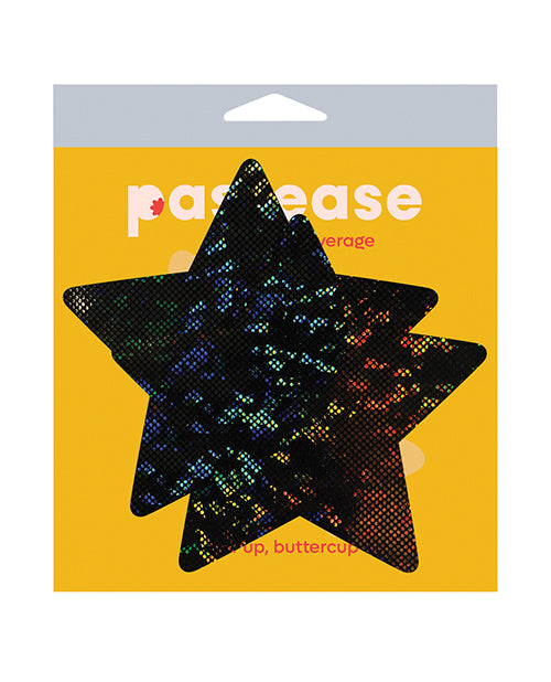 Cache-tétons Disco Star - Noir Taille Unique