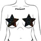 Cache-tétons Disco Star - Noir Taille Unique