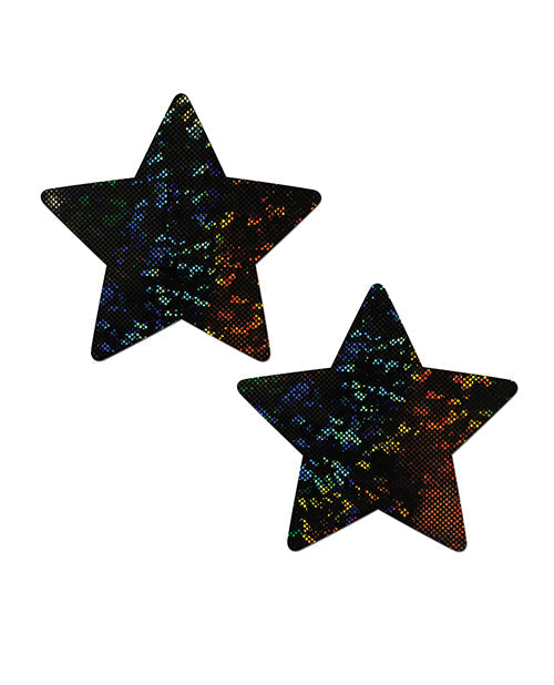 Cache-tétons Disco Star - Noir Taille Unique
