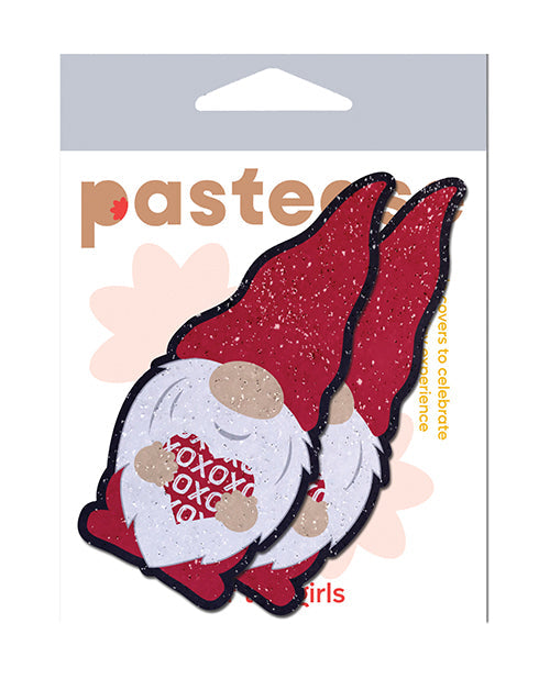 Enano de jardín San Valentín Corazones dulces Pastease - Rojo/Blanco T/U