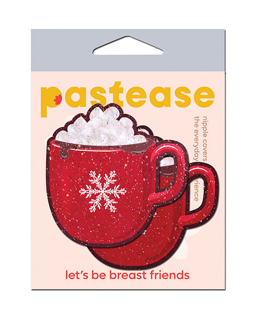 Cacao caliente premium festivo de Pastease - Rojo/Blanco T/U