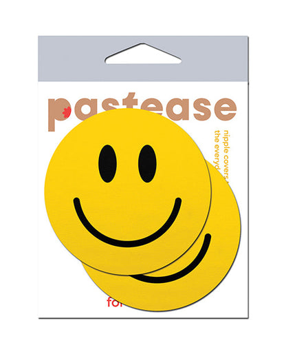 Cache-tétons Smiley premium – Jaune T/U