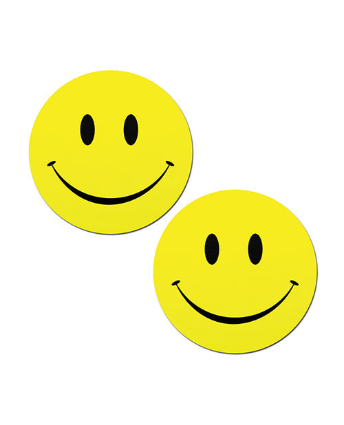 Cache-tétons Smiley premium – Jaune T/U