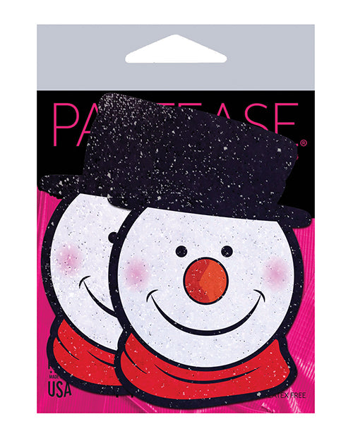 Pastease Adhesivo Navideño Premium Muñeco de Nieve - Multisuperficies