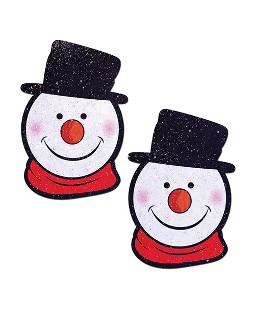 Pastease Adhesivo Navideño Premium Muñeco de Nieve - Multisuperficies