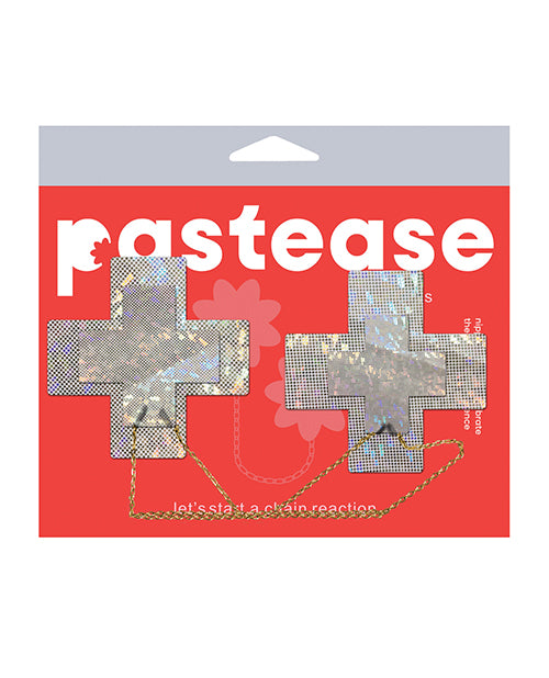 Pastease Cadenas Disco Cruz - Blanco T/U