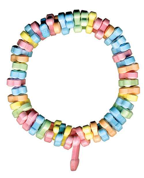 Collier Bonbons Pénis Arc-en-Ciel