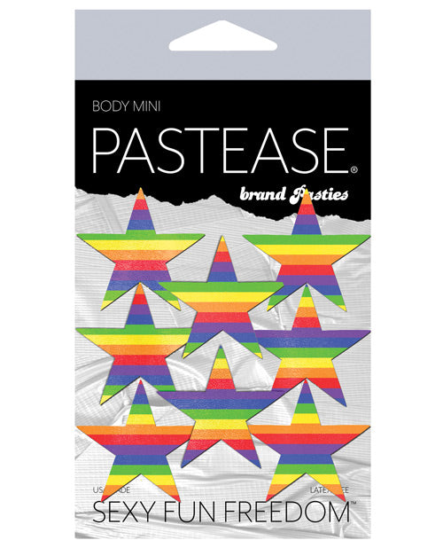 Pastease Premium Mini Estrellas Arcoíris - Paquete de 8 T/U