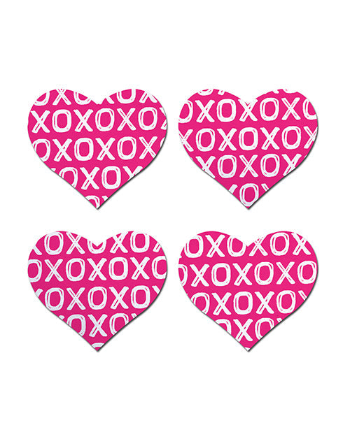 Pasties Petites Cœurs XO - Rose T/U
