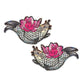 Pastease Premium Diamond Thom Disco Koi & Fleur de Lotus - Argent Taille Unique