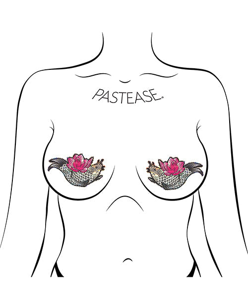 Pastease Premium Diamond Thom Disco Koi & Fleur de Lotus - Argent Taille Unique