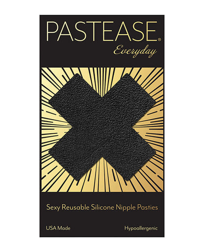 Pastease Cache-tétons Liquide Réutilisable - Croix Noire Taille Unique