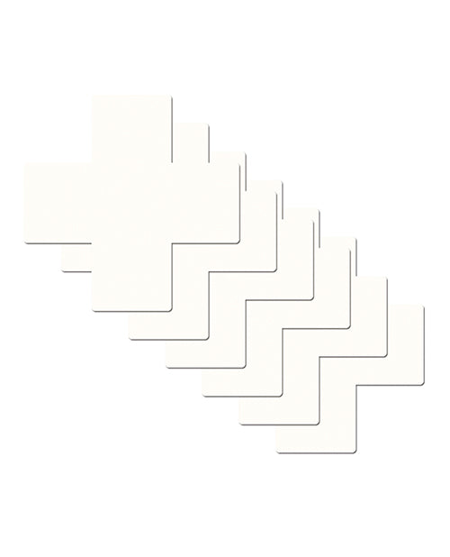 Recharge Pastease Plus – Formes doubles adhésives en croix – Lot de 3 (taille unique)