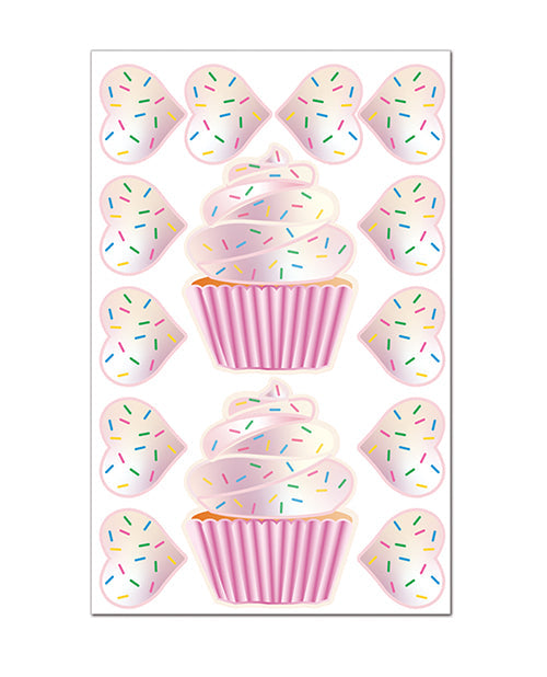 Pastease Tastease Cache-tétons comestibles et enrouleurs de verge - Cupcake T/U