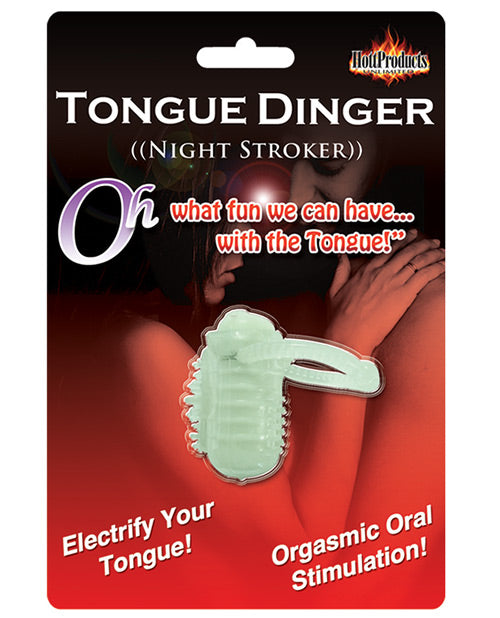Tirette de langue – Vibromasseur de nuit phosphorescent