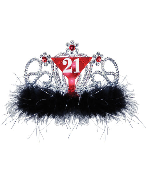 Diadème lumineux 21e anniversaire