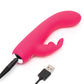 Vibrador Happy Rabbit | Minivibrador recargable para punto G | Vibrador de clítoris rosa | Mejor vibrador para mujeres